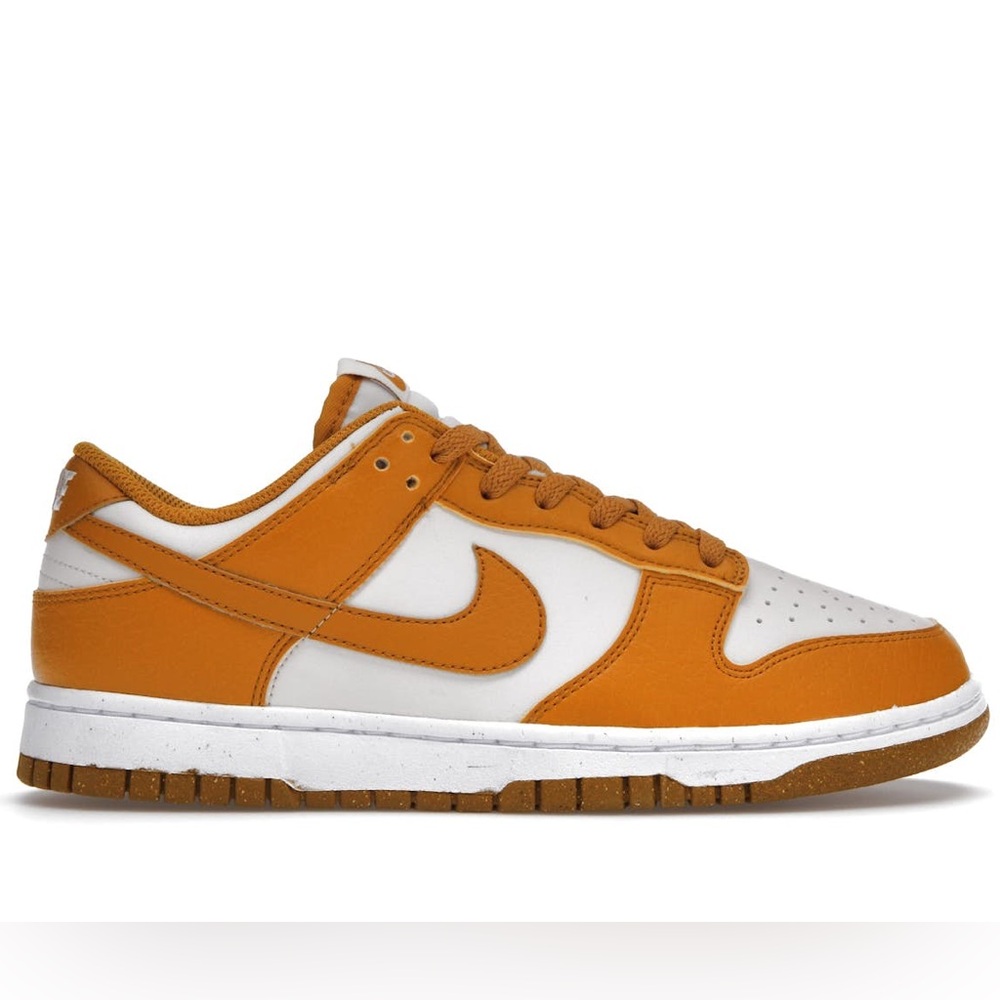 Nike Dunk Low Next Nature Gold Mustard Wm 7.5 yellow white nwb DN1431-001